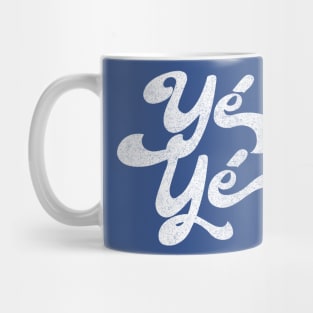 Yé-Yé / 60s Francophile Lover Design Mug